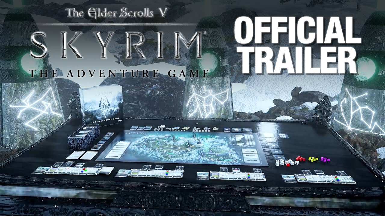 The Elder Scrolls V: Skyrim - The Adventure Game - Board Game Trailer