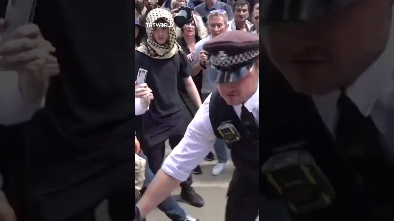 Londoner Polizei Verhaftet Mindestens 150 Demonstranten Bei Pro Pal Stinensischer Kundgebung