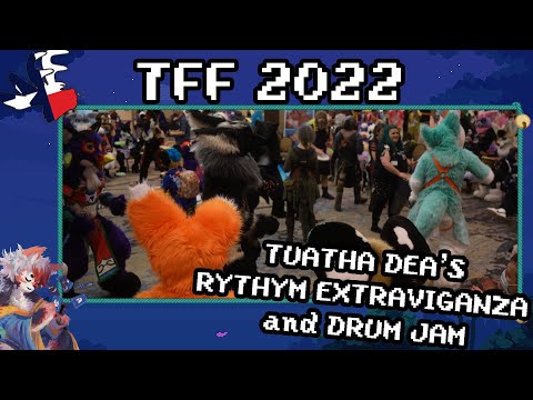 [4k] TFF 2022 | TUATHA DEA’S TFF RYTHYM EXTRAVIGANZA & DRUM JAM | Texas Furry Fiesta 2022 Furcon