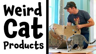 Weird Cat Products Found On Amazon | The Ripple Rug Cat Activity Mat | Review