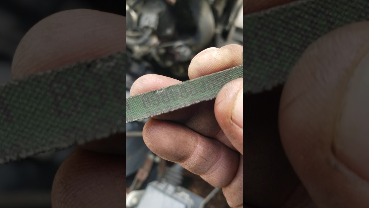 2011 isuzu npr 3.0L  A/C Belt replacement