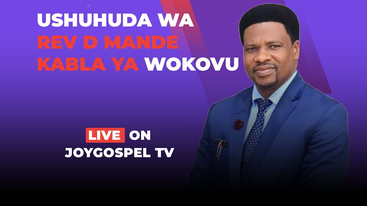 LIVE KUTOKA STUDIO : USHUHUDA WA MAISHA YA , REV. PASCHAL D. MANDE