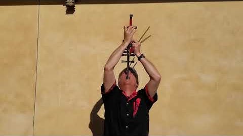 Man Swallows Multiple Swords And Twists Them 180 Degrees - 1140099