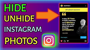 How To Hide Or Unhide Instagram Photos | Instagram Photos Hide Ya Unhide Kaise Kare ( Hindi )
