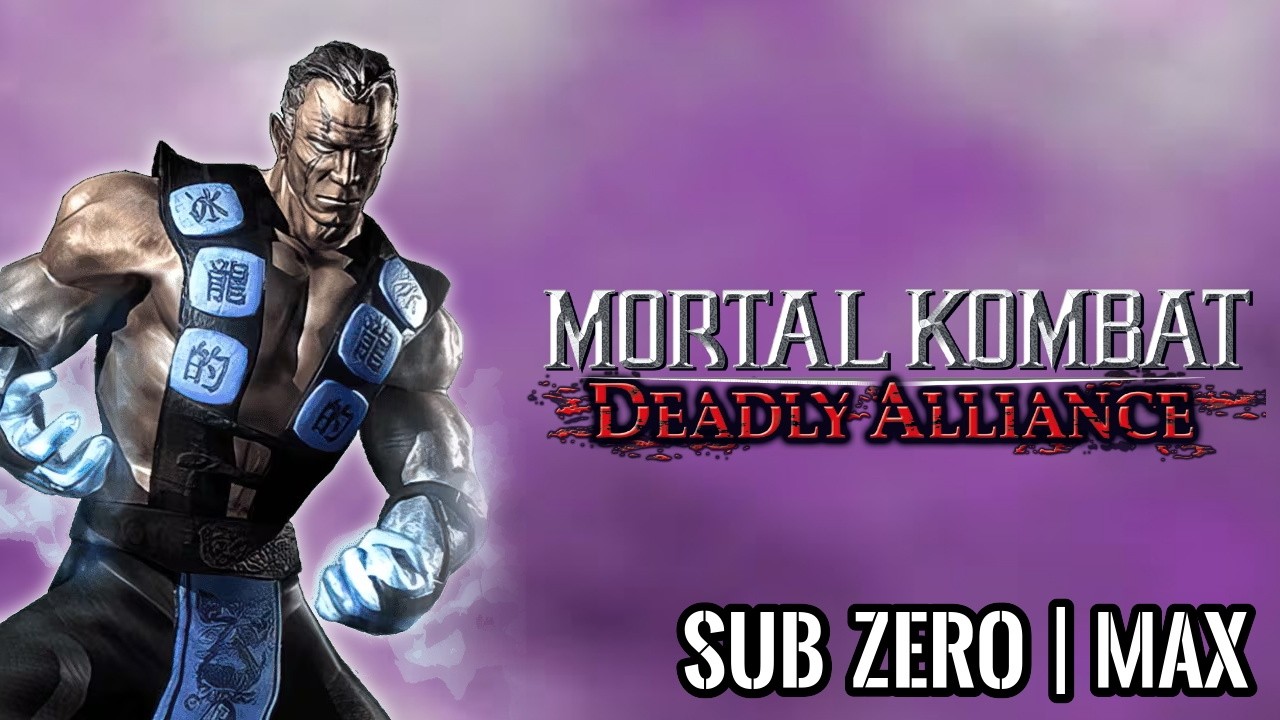 Mortal Kombat Deadly Alliance | SUB ZERO | Arcade Mode | MAX - YouTube