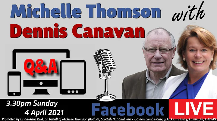 Michelle Thomson with Dennis Canavan