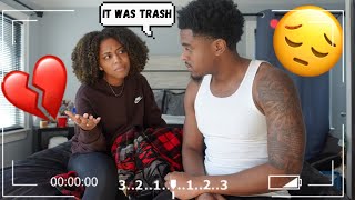 Telling My Girlfriend It Was TRASH Right After We Did IT… *HILARIOUS*