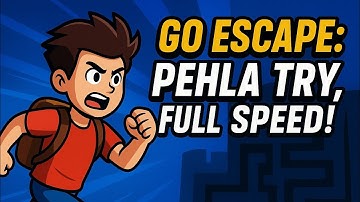 Go Escape: Pehla Try, Full Speed 🤔 #live