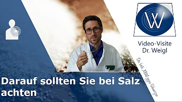 Ist Salz schlecht wenn man Abnehmen will?