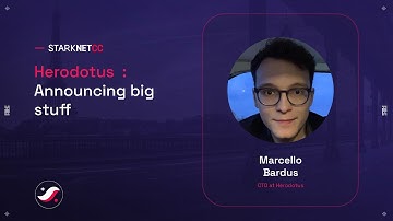 Herodotus : Announcing big stuff - Marcello Bardus