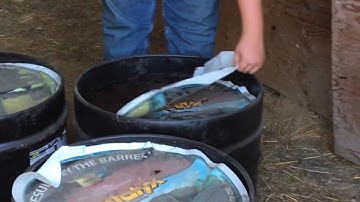 Crystalyx mineral barrels