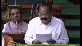 Shri M. Venkaiah Naidu speech on Religious Conversion in Lok Sabha: 11.12.2014