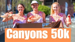 Canyons 50k Race Recap!