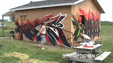SKI MASK - SDK #425 Stompdown Killaz Paintball *** Song: "Winnipeg Boy" by Winnipeg's Most