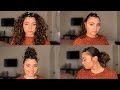 HOW TO: CUTE &amp; EASY CURLY HAIRSTYLES!!