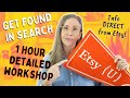 How to rank highly in Etsy search! - Etsy SEO/Discovery Workshop