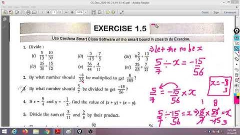 Cbse Class 8 maths cordova rational number lecture 12