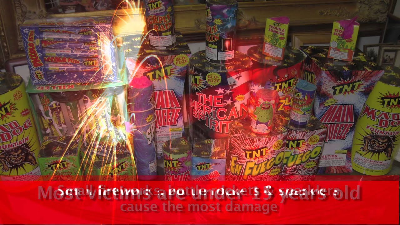 McAllen FD Fireworks Safety PSA YouTube