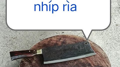 dao chặt xương 1kg rèn từ nhíp đỏ cho anh khách ở hậu Giang  (zl:0984.295.016)