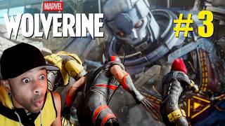 Marvel's Wolverine PS5 Part 3 - SABRETOOTH TEAM UP & SENTINEL PROTOTYPE BOSS! (Max Diff) 🐯🦾