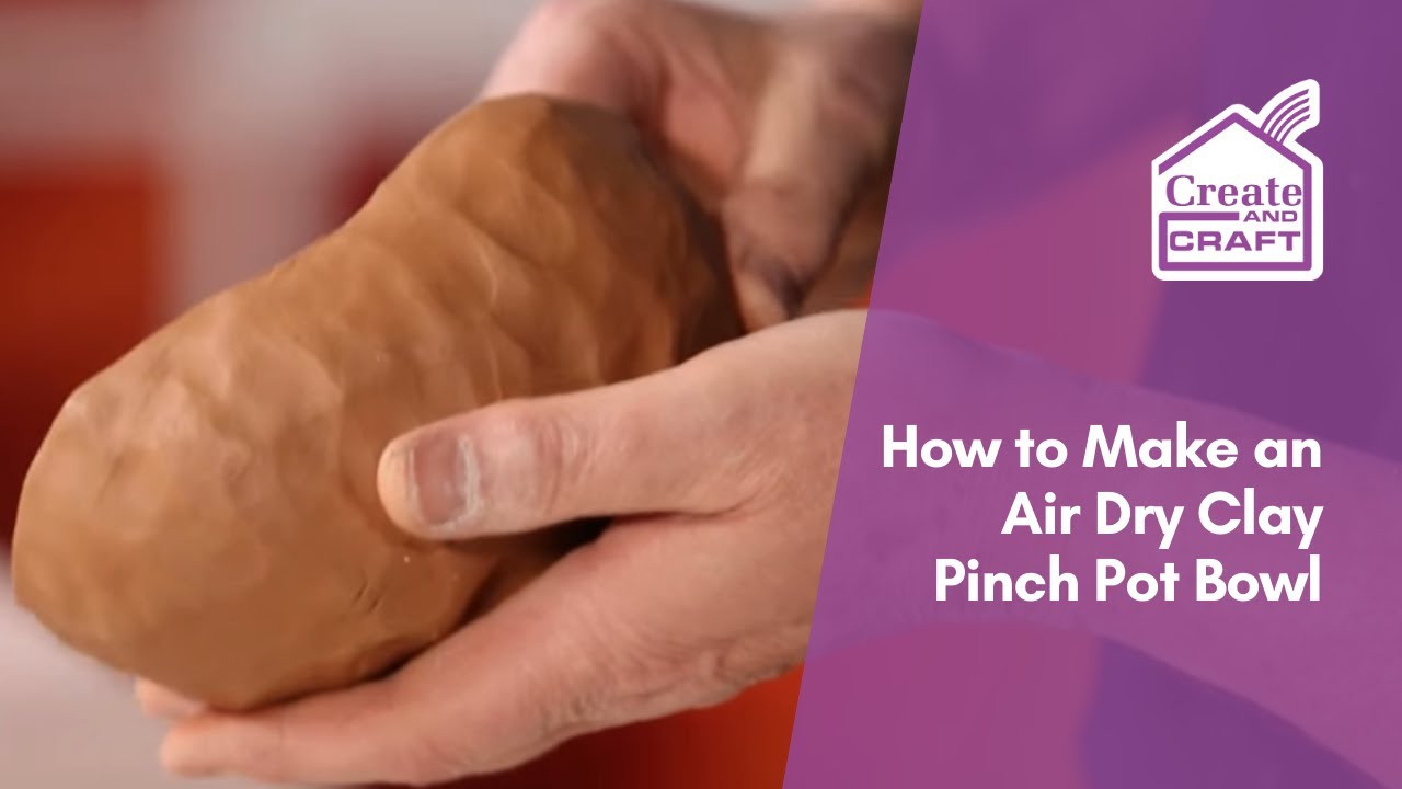 DIY Air Dry Clay Pinch Pots — Made on 23rd