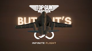 Maverick flies the course but in Infinite Flight | HD screenshot 2