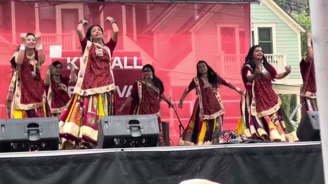 Vibrant Indian Folk Dance at Kimball Arts Fest 2023 