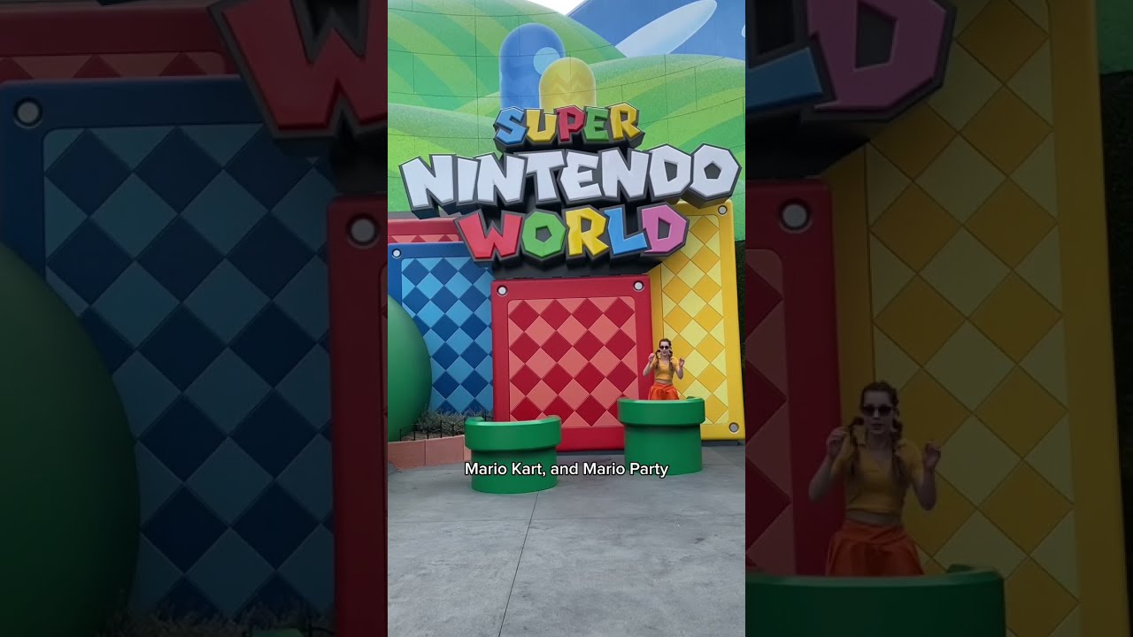 I went to Super Nintendo World and loved it! ✨🧡🍄 🌱@universalstudioshollywood