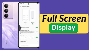Realme C75 5g full screen mode settings | How to use full screen display in Realme C75 5G