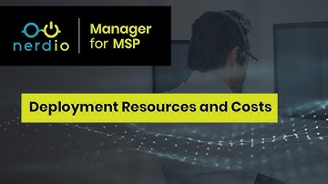 Deployment Resources and Costs  - Nerdio Manager for MSP (Accelerate Series)