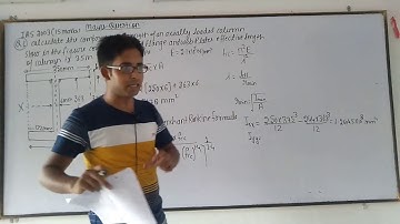 Lecture No -   41   Steel Design Topic - Compression Member ( Part - 08 )