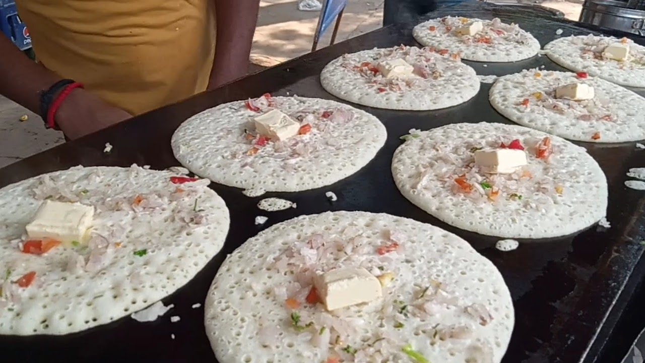 Master Of Dosa 500 Piece Sold In A Day | Rs 30 rs Piece - INDIAN Street ...