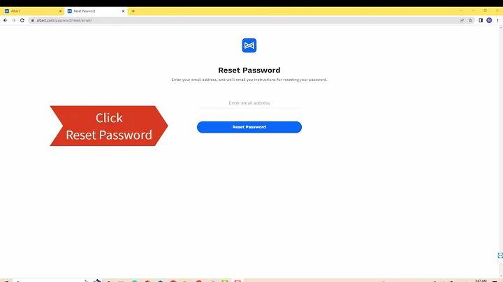 How to Change Your Albert Account Password