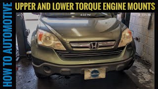 How To Replace The Torque Strut Engine Mounts On A Honda CR-V