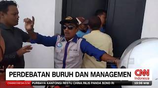 Aksi Sweeping Buruh di Serang Berujung Ketegangan dengan Manajemen