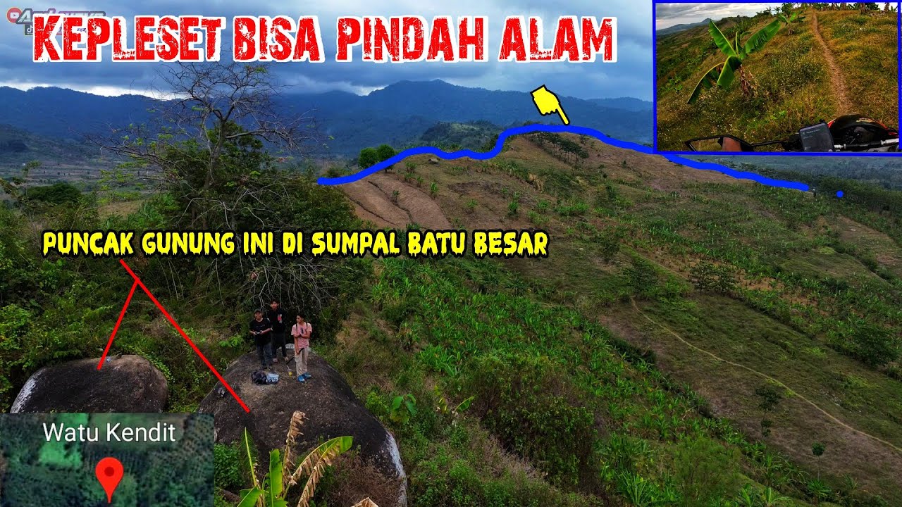 YAKIN MAU KESINI? Perjalanan menuju puncak watu kendit watu kembar wisata banyuwangi selatan.