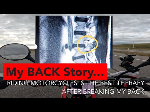 My BACK Story - Riding Motorcycles After Breaking My Back 🩻