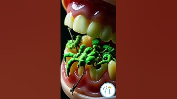 Germs attacking your teeth.🦠🦷 #teeth #dentist #smile #germ #dentalimplants #orthodontist #albania