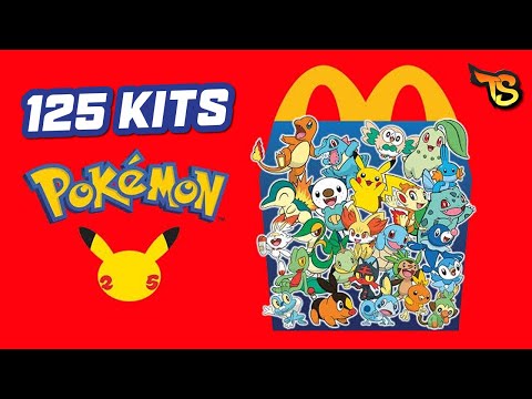 Cartas promocionais de Pokémon do McDonald's geraram 'mercado