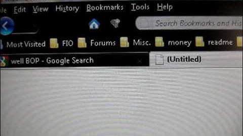 There is a bug in my monitor...