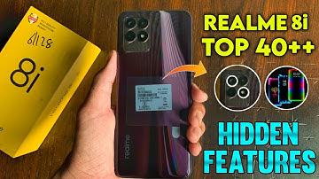 Realme 8i Top 40++ Hidden Features | Realme 8i Tips & Tricks | Realme 8i