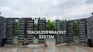 Folding Gate TRACKLESS BRACKET SYSTEM