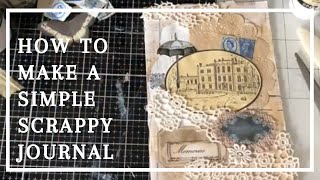 How to Make a Scrappy Journal