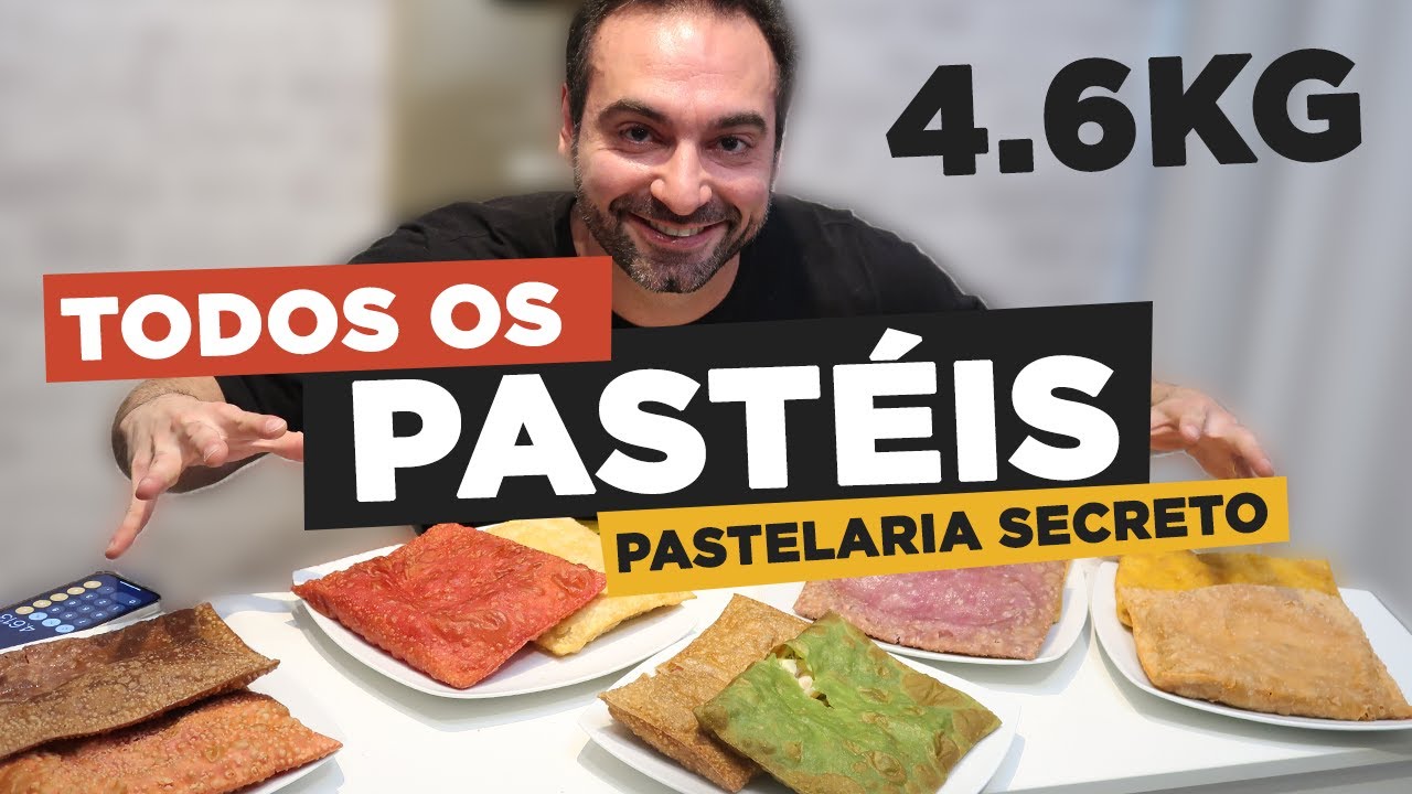 PEDI TODOS OS PASTÉIS DA PASTELARIA!! (4.6kg 15.000 kcal) YouTube