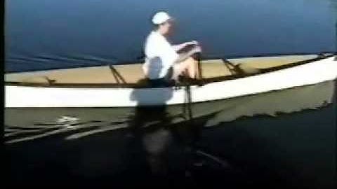 EZ-Row Forward Facing Canoe Rowing System