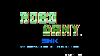 Robo Army (Arcade) 【Longplay】