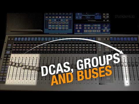 ვიდეო: რა განსხვავებაა VCA-სა და ჯგუფებს შორის?