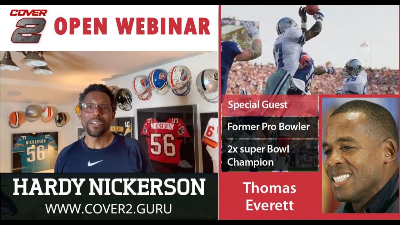 Cover 2 Webinar Special Guest 2x Super Bowl Champ Thomas Everett YouTube