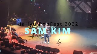 SAM KIM at Hallyu PopFest 2022 #samkim #london #hallyupopfest2022 #ovoarena #kpop #seattle #concert