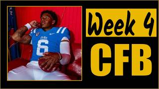 2026 Week 4 College Football CFB Best Bets Player Props